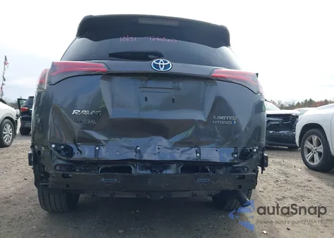 2017 Toyota Rav4 Hybrid Limited from USA, damaged, VIN JTMDJREV2HD137078